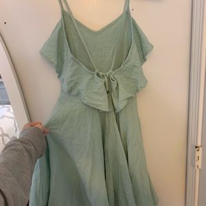 Light blue/ mint sun dress